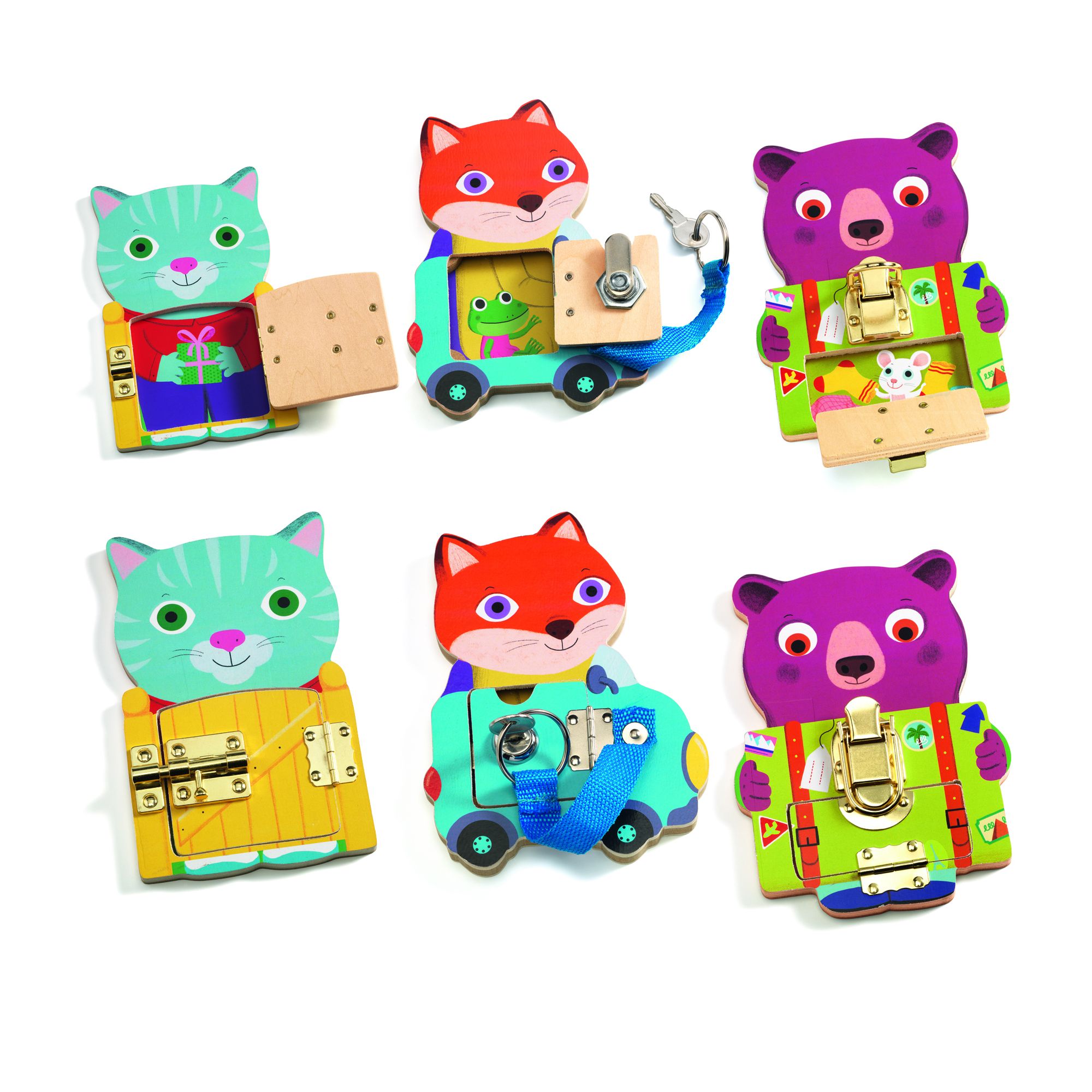 DJECO Geschicklichkeitsspiel Locktou