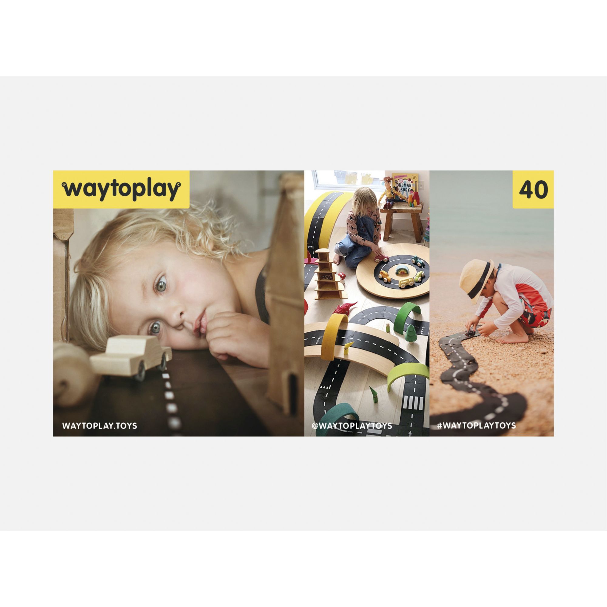 Waytoplay King of the Road Straßenset