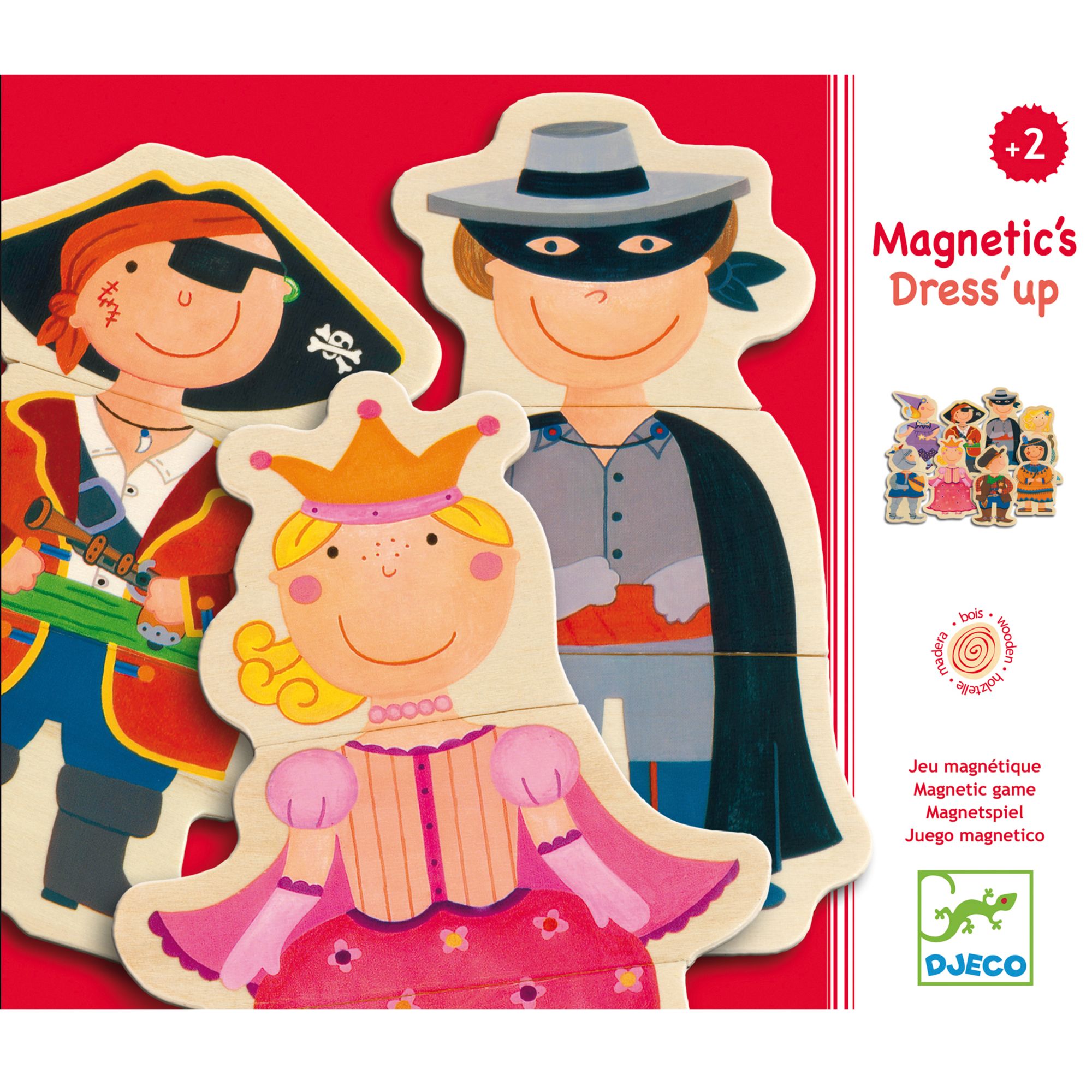 DJECO Magnetic´s Dress up