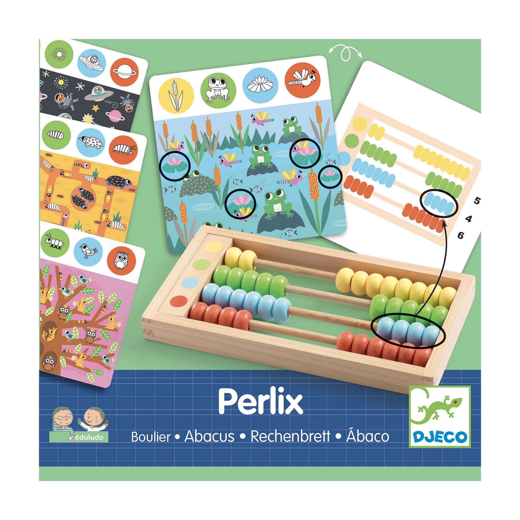 DJECO Perlix-Abacus Lernspiel