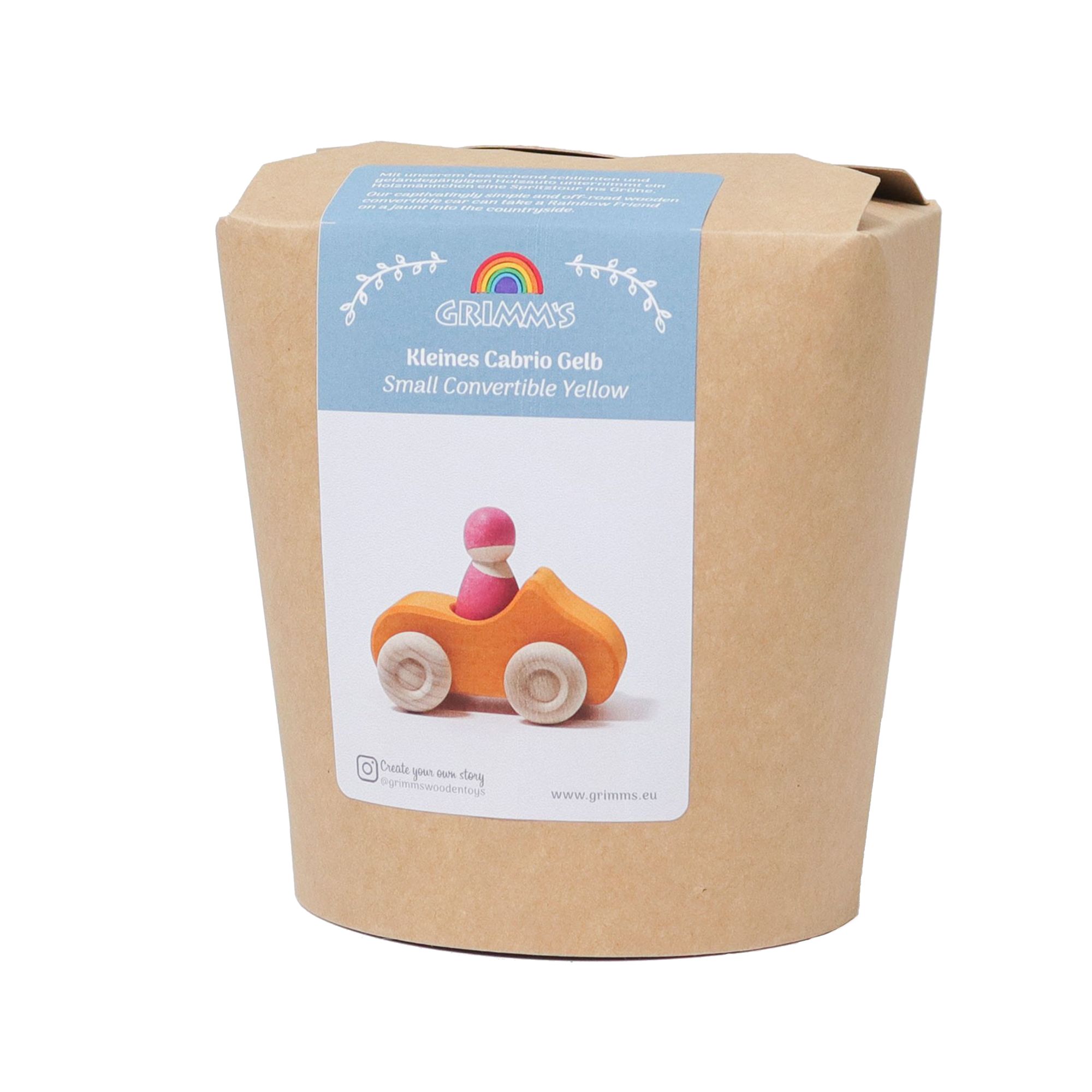 Kleines Cabrio mit Figur