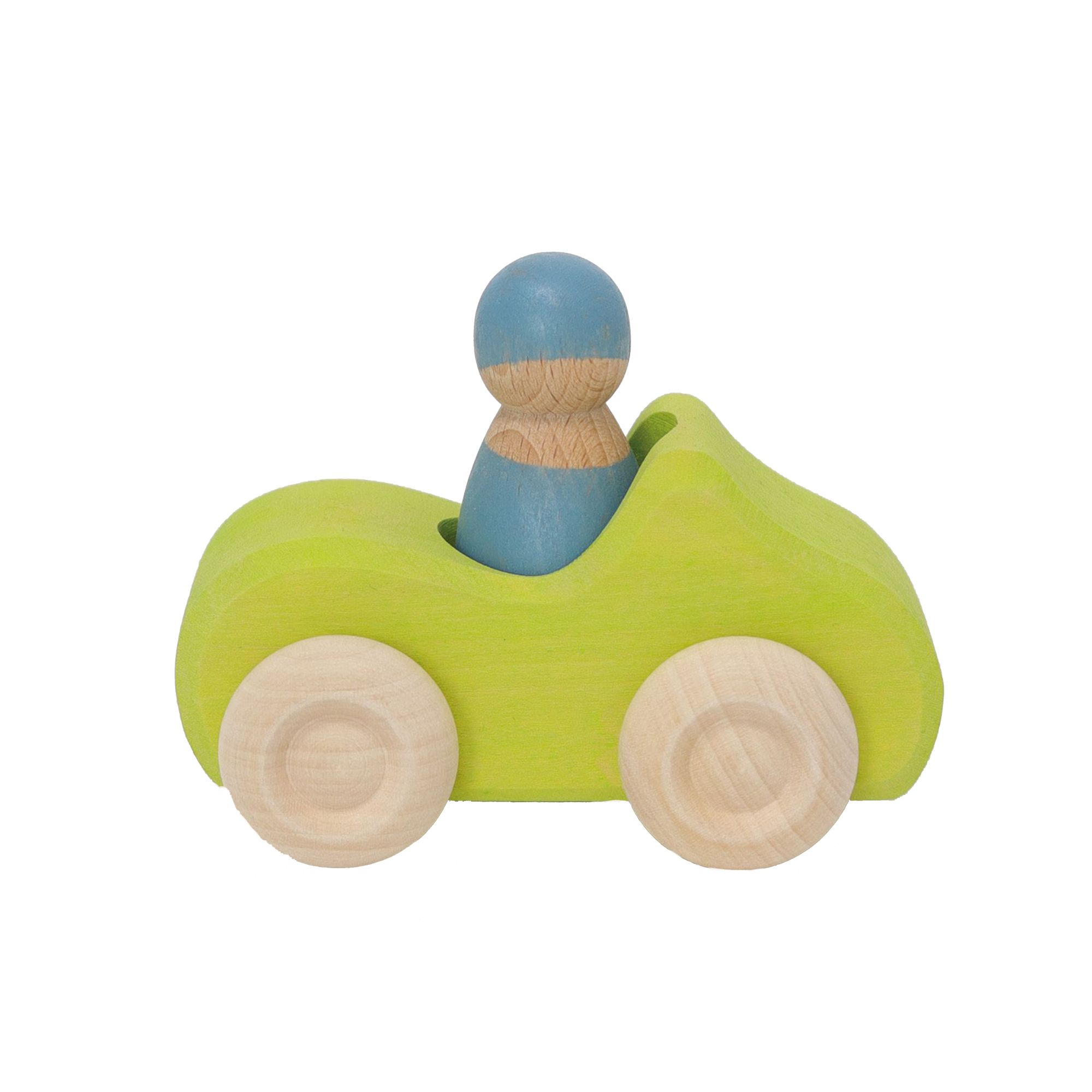 Kleines Cabrio mit Figur