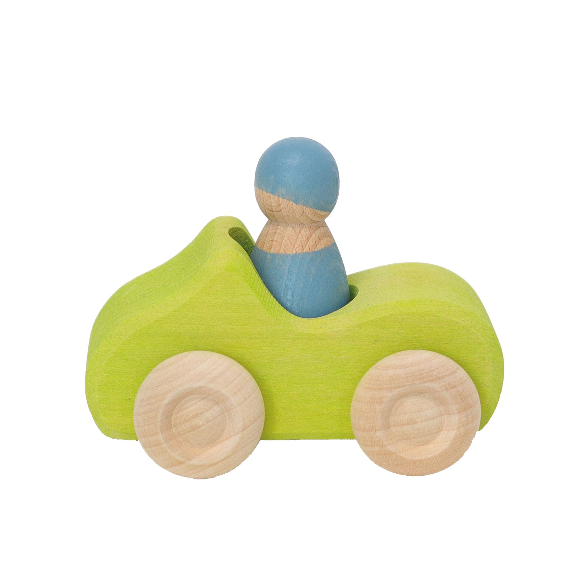 Kleines Cabrio mit Figur