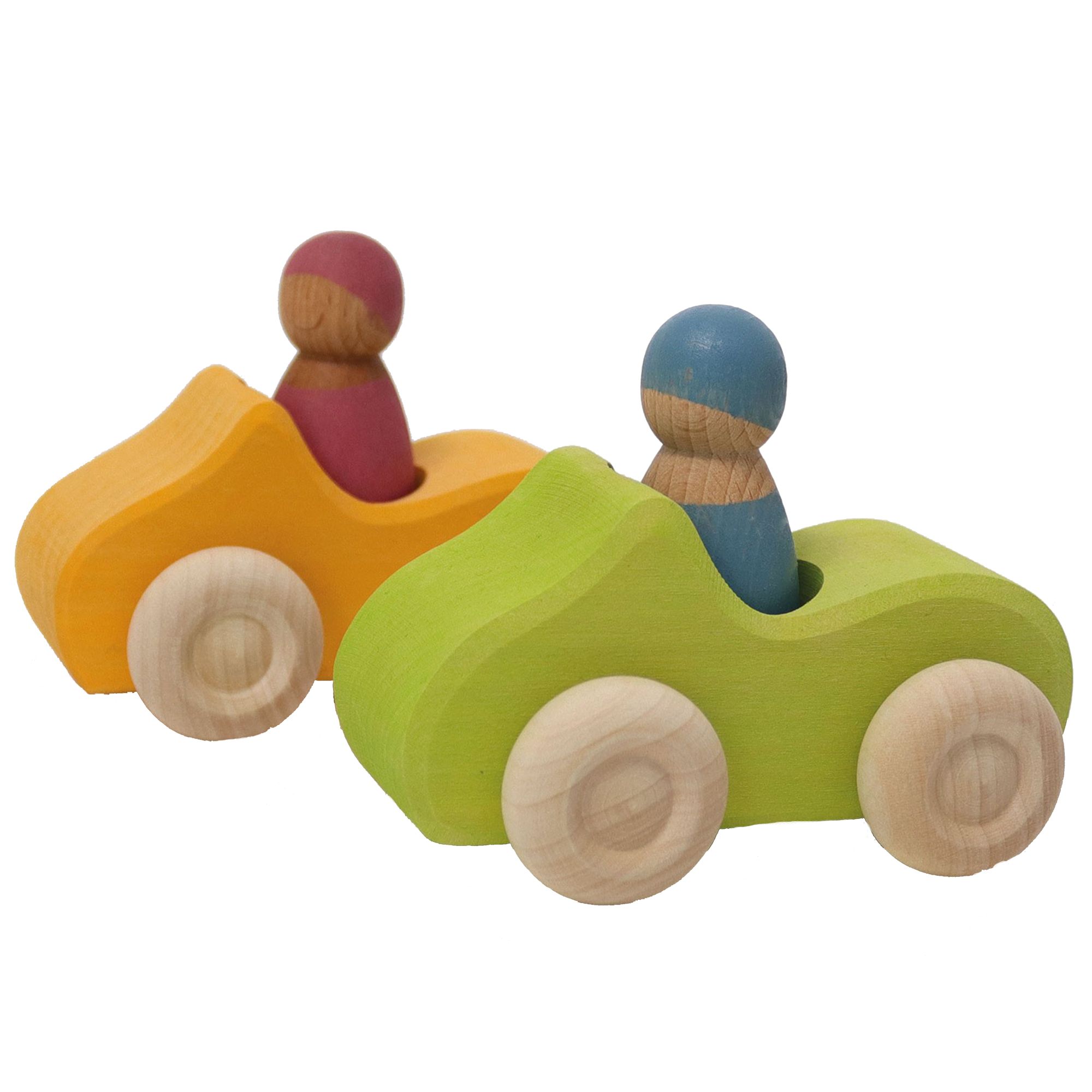 Kleines Cabrio mit Figur