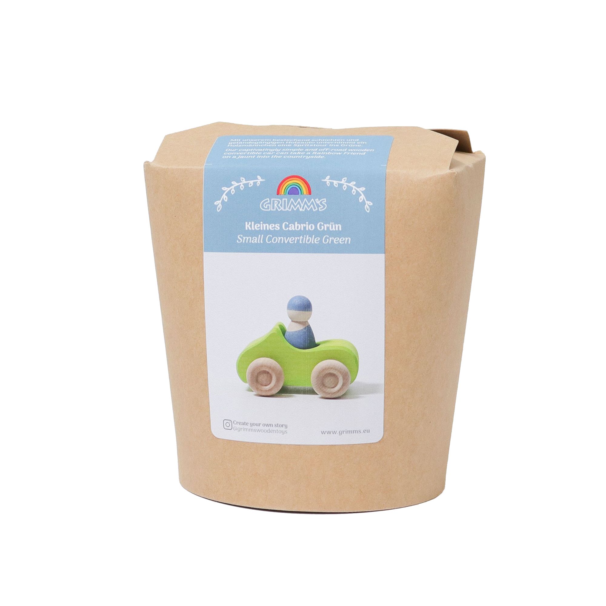 Kleines Cabrio mit Figur