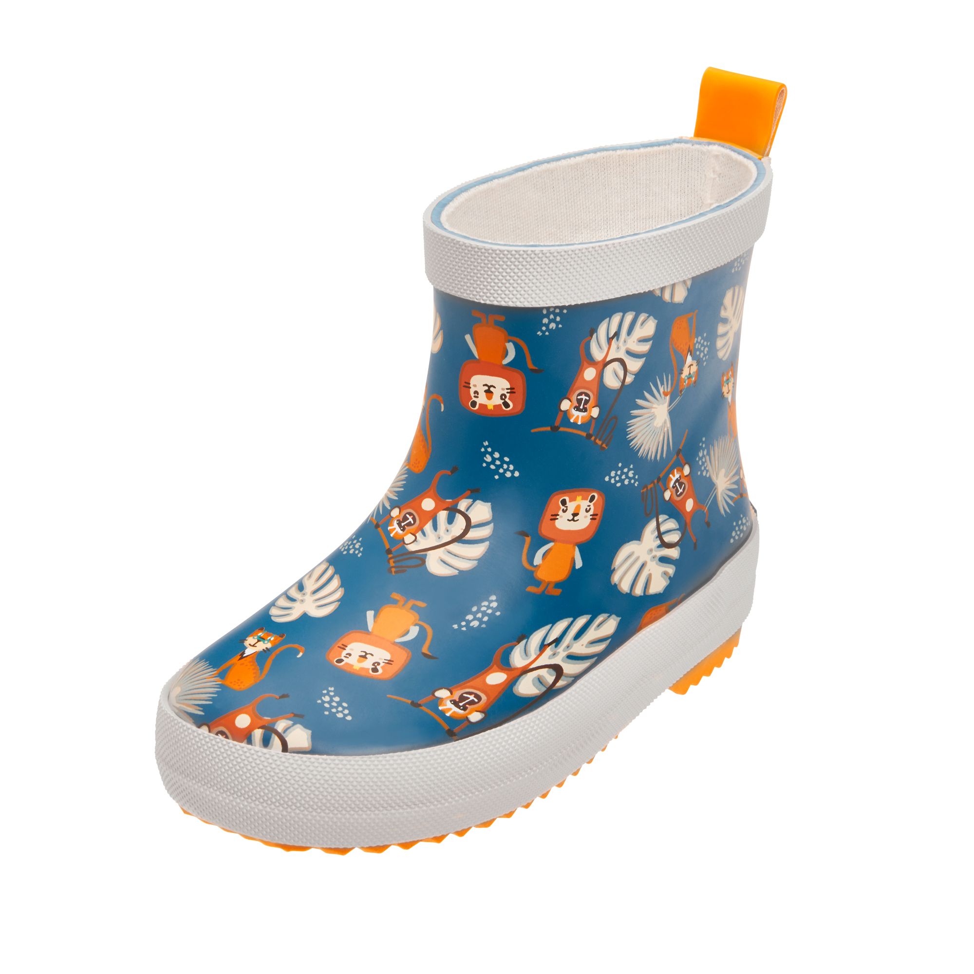 Gummistiefel Halbschaft Dschungel