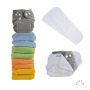 Newborn MiniSnap Rainbow Set Frottee Soft