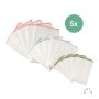 5x Prefold kbA Baumwolle GOTS