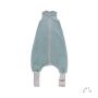 Schlafsack mit Beinen Baumwollfleece GOTS