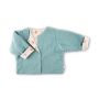Gefütterte Wendejacke Musselin GOTS/Single Jersey