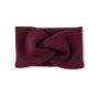 Stirnband mit Knoten Wollstrick GOTS