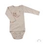 Langarm Body aus Baumwolle