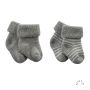 2 Paar Babysöckchen Baumwolle-Elasthan GOTS