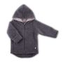 Jacke mit Kapuze Wollfleece GOTS