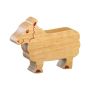 Holztier natur Schaf NA05