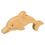 Holztier natur Delfin NA74
