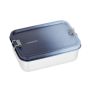Lunchbox Stainless Steel dark blue/light blue