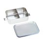 Lunchbox Stainless Steel dark blue/light blue