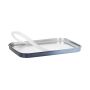 Lunchbox Stainless Steel dark blue/light blue