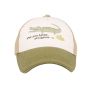Boy-Cap olive/weiß Krokodil