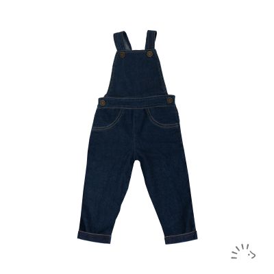 Latzhose Denim Soft GOTS