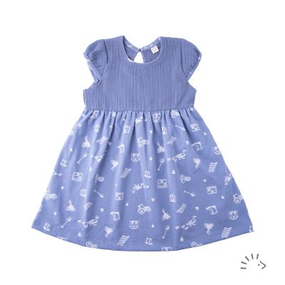 Kurzarmkleid Single Jersey GOTS