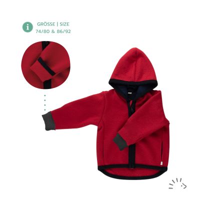 Jacke MILO Wollwalk