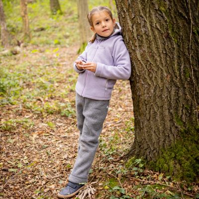 Jacke mit Kapuze Wollwalk