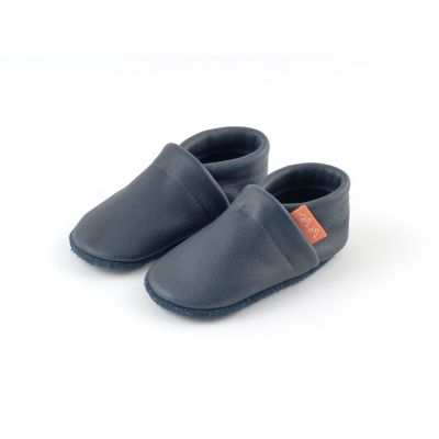 Lederschuhe uni