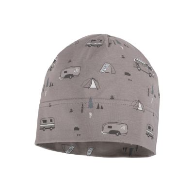 Beanie braun Camping Auto
