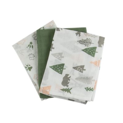 3x Mullwindel LIGHT kbA Baumwolle GOTS