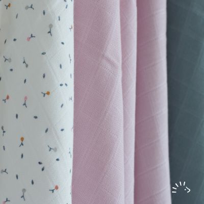 3x Mullwindel kbA Baumwolle GOTS