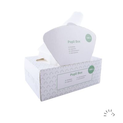 Popli Box Viskose (100 Blatt)