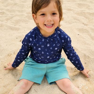 UV Langarmshirt Polyamid-Elasthan