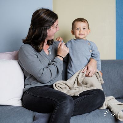 Decke Style DUNA kbT Wollstrick