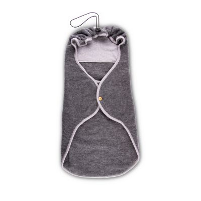 5-Punkt-Gurt Einschlagdecke Wollfleece GOTS