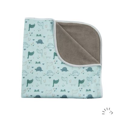 Wickeldecke 65x65cm Polyester/Frottee Soft