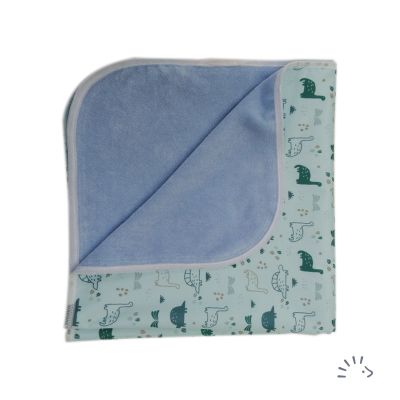 Wickeldecke 65x65cm Polyester/Frottee Soft