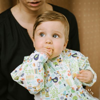 Langarmlätzchen wasserfest