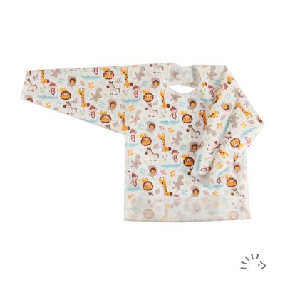 Langarmlätzchen Wasserfest 30 cm Polyester