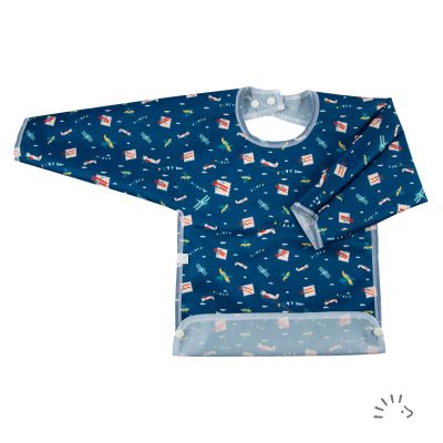 Langarmlätzchen wasserfest Polyester