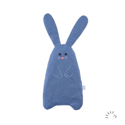 Kirschkernkissen "Hase" Halbleinen