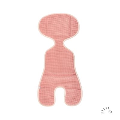 3D-Sitzauflage Autositz Waffel-Piqué