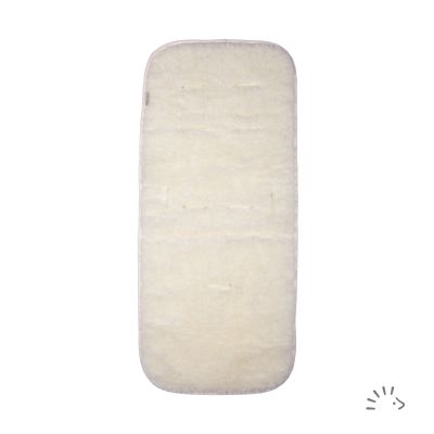Kinderwagenauflage Wollplüsch/Polyester