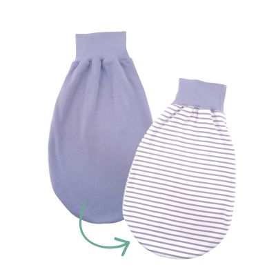 Strampelsack wendbar Interlock GOTS