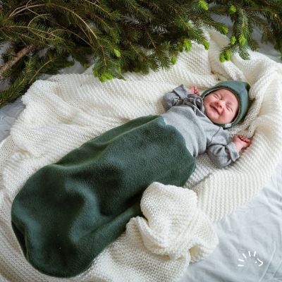 Strampelsack Baumwollfleece