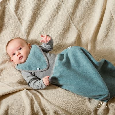 Strampelsack einlagig Baumwollfleece GOTS