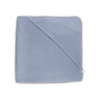 Kapuzenbadetuch Woven Waffle GOTS