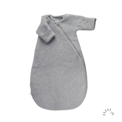 Schlafsack Newborn 60 cm Baumwollfleece zweilagig 2.0 TOG