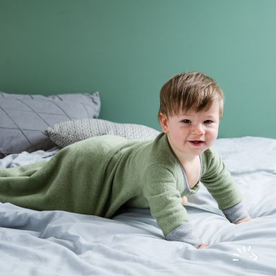 Schlafsack 1/1  Baumwollfleece GOTS